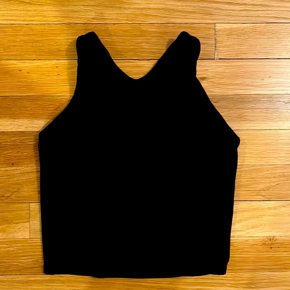 Athleta Girls crop racer back tank. Size large/12